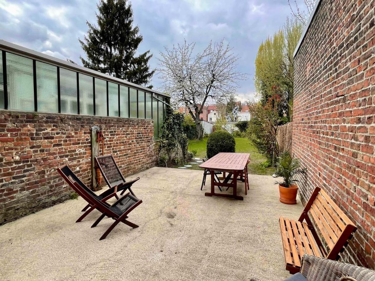 فيلا La Chambre Jaune Maison Avec Grande Terrasse Et Garage Prive ليل المظهر الخارجي الصورة